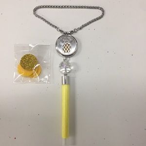 Essential Oil Car Tassel Diffuser, Pineapple